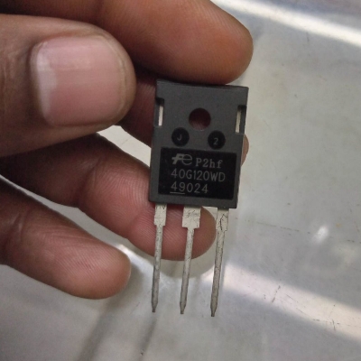 Picture of 40G120WD MOSFET 40G120WD Transistor TO247 3 Pin Leads 40A 1200V Power MOSFET 40G120 IGBT 40G120 Transistor IC  Electric Welding Machine IGBT Field Effect Transistor 1200V IGBT