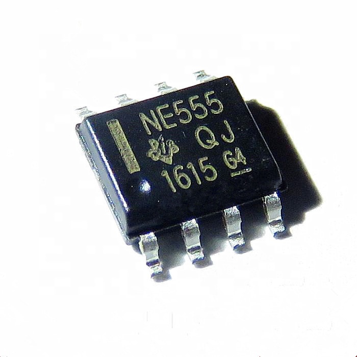 Picture of 3Pcs- SMD NE555 Timer IC 555 Timer IC Chip SMD-8 Pin NE555 IC Voltage Regulator IC Chip 8 Pin Leads Dual In Line Package Chip