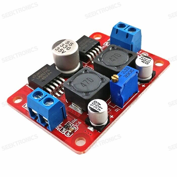 Picture of 2 In 1 XL6009 LM2596 Auto DC DC Step Up Step Down Automatic Buck Bo-ost Converter Voltage Power Adapters XL6009 DC DC Step Up LM2596 DC DC Step Down Buck Converter Adapters