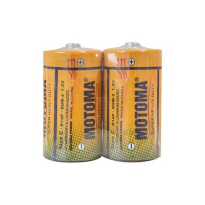 Picture of NON RECHARGEABLE Battery 1.5 Battery Size C.R14P SUM2 1.5V Non Rechargeable Battery Pin Type Battery