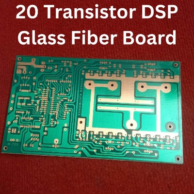 Picture of DSP BOARD 20 Transistor IPS Board BANGLADESHI GLASS Fiber Copper Clad PCB DSP Pure Sine Wave 800VA IPS Board 20 Transistor Single Layer DC 12V 800W IPS Board Adapters