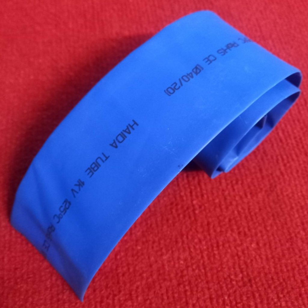 Picture of 2 Feet- 40mm Heat Shrink Tube 40mm Blue / Black / Yellow Any Color Heatshrink Tube Tubing Shrinkable Wrap Wire Cables Sleeve Set Wire DIY Cable Connector Repairs