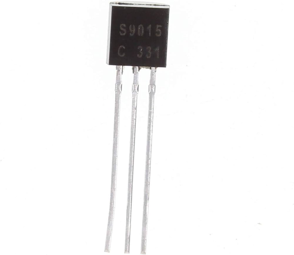 Picture of 20Pcs-  SS9015 Transistor S9015 Transistor 20V 500mA Transistor TO-92 Package Transistor NPN Small Signal Transistor 3 Pin Leads