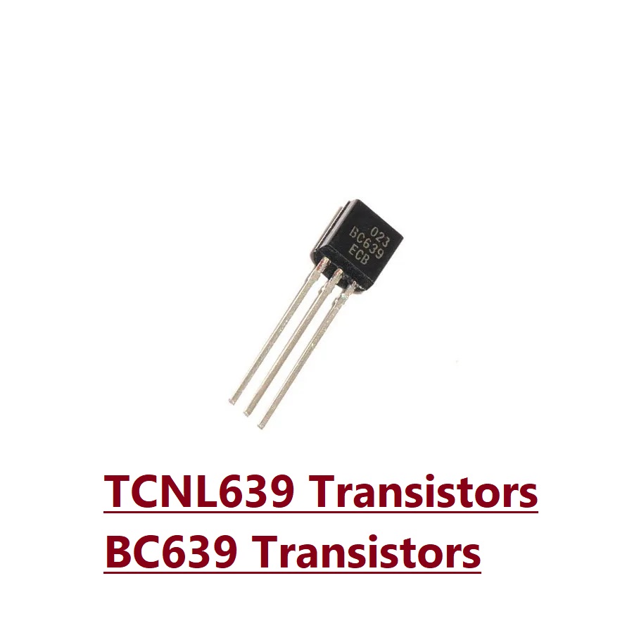Picture of 3Pcs- TCNL639 Transistors BC639 Transistors 100V 1A 3 Pin Leads General Purpose Transistors TO-92 Package 639 Transistor