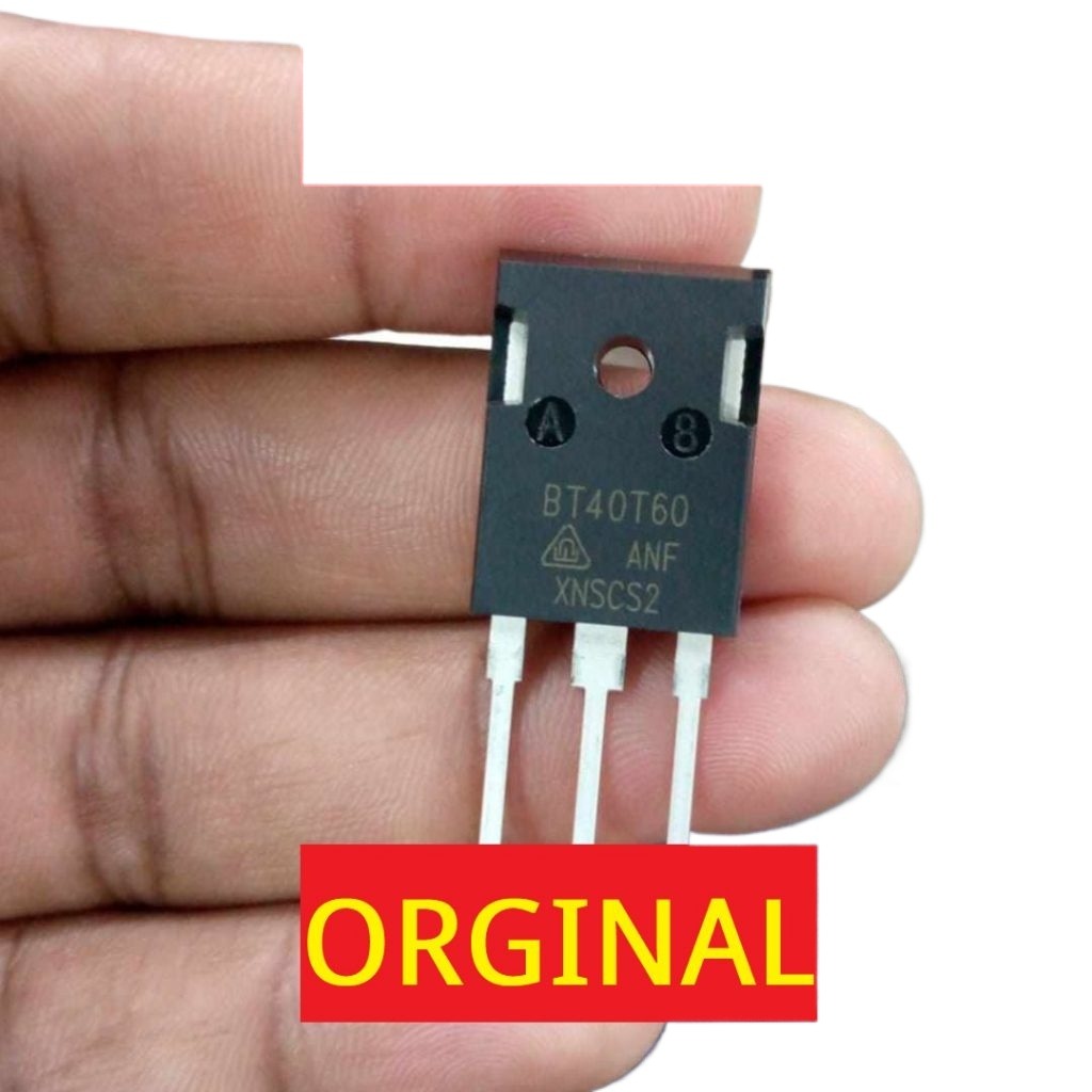 Picture of BT40T60 Transistor 40T60 TO-3P 40A 600V Power Transistor 40T60 MOSFET 3 Pin Leads BT40T60 IGBT Transistor