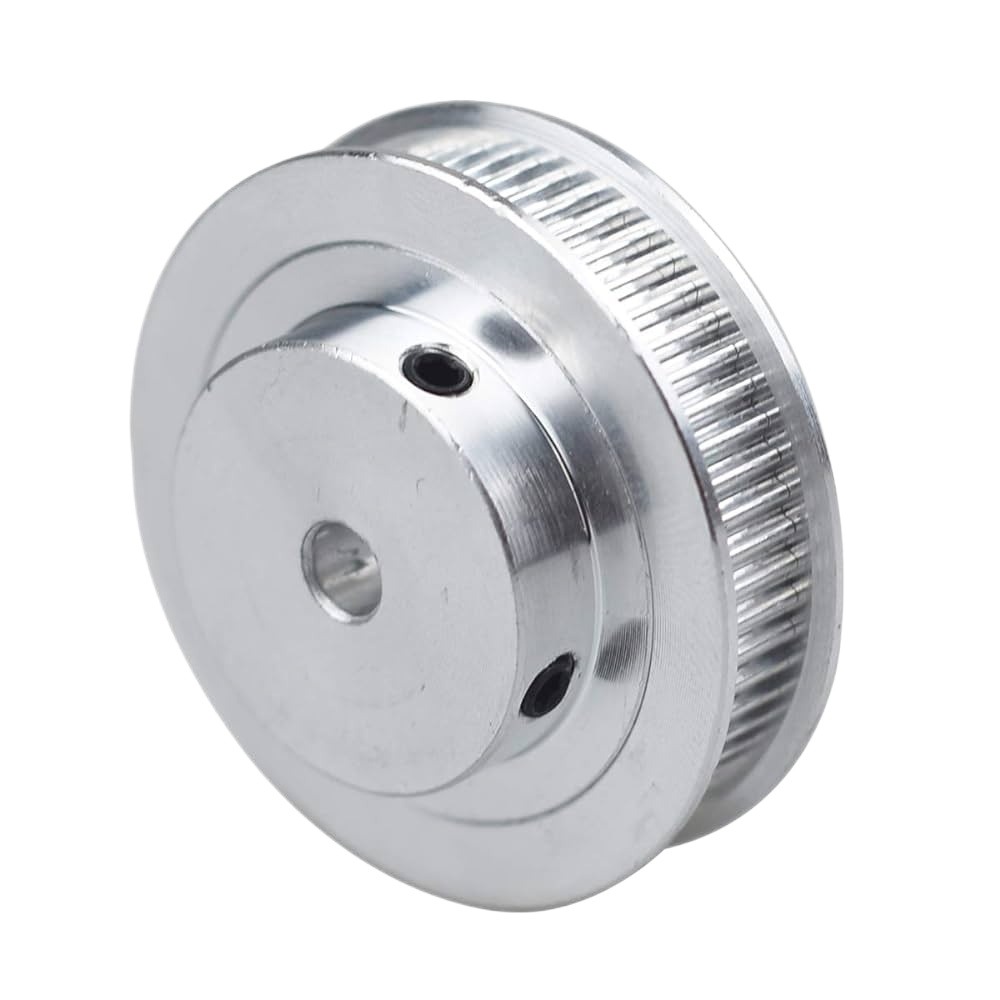 Picture of 60 TEETHS 5mm PULLEY 5mm Shaft Hole Aluminum GT2 Timing 5mm Bore Shaft Pulley 6mm Belt For CNC Machine 3D Printer Gear Motor Parts Puli 5mm Pulley 60 Tooth
