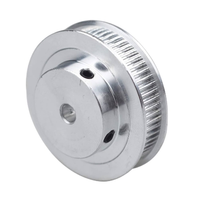 Picture of 60 TEETHS 5mm PULLEY 5mm Shaft Hole Aluminum GT2 Timing 5mm Bore Shaft Pulley 6mm Belt For CNC Machine 3D Printer Gear Motor Parts Puli 5mm Pulley 60 Tooth