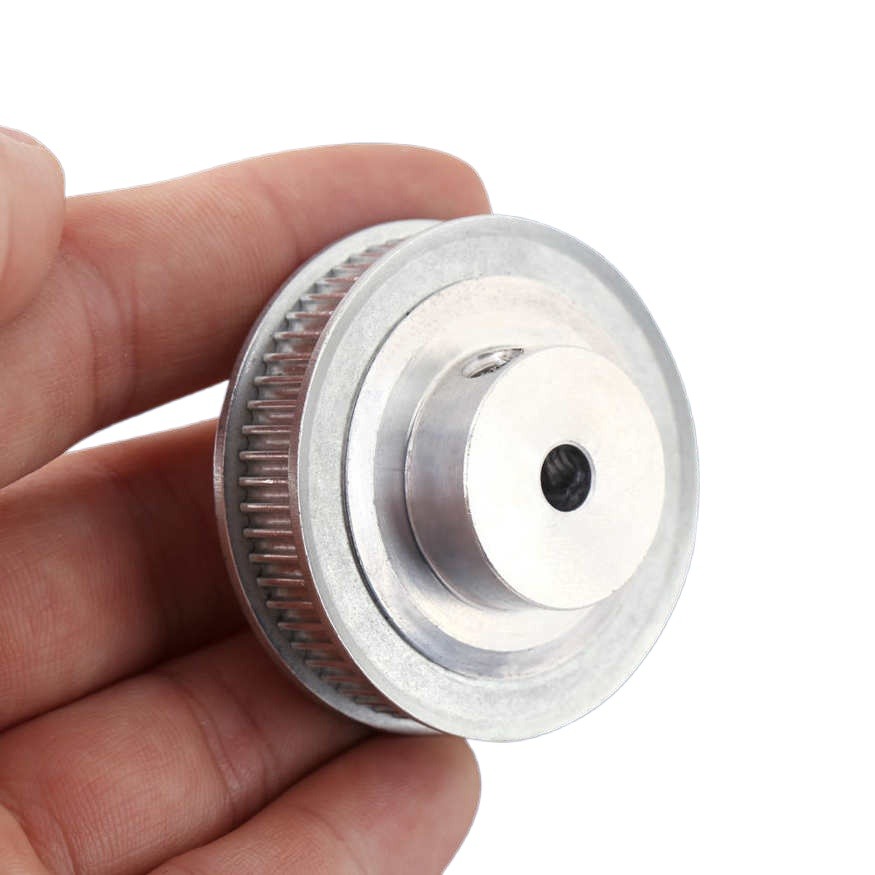 Picture of 60 TEETHS 5mm PULLEY 5mm Shaft Hole Aluminum GT2 Timing 5mm Bore Shaft Pulley 6mm Belt For CNC Machine 3D Printer Gear Motor Parts Puli 5mm Pulley 60 Tooth