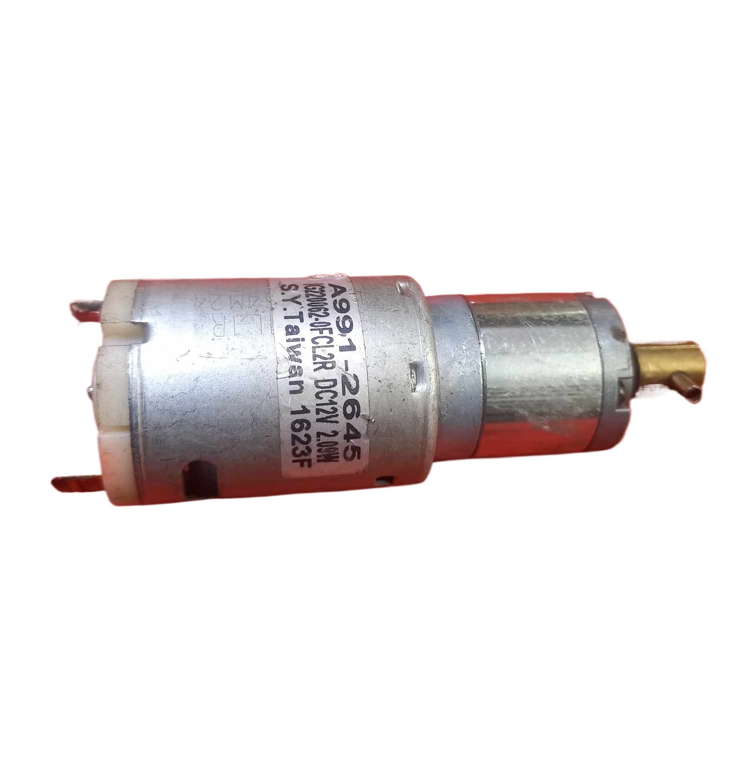 Picture of Gear Motor SY 2.09W Planetary Geared Motor GEAR BOX Motor A991-2645 200RPM 12V Gear Motor SY Taiwan 200RPM Gear Motor Tools