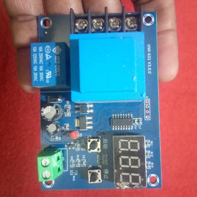 Picture of HW-631 V.3 CNC Battery Charger Control Module DC3.7-120V Lithium Battery Charging Control Switches Protection Board Lead Acid Battery Controller Circuit