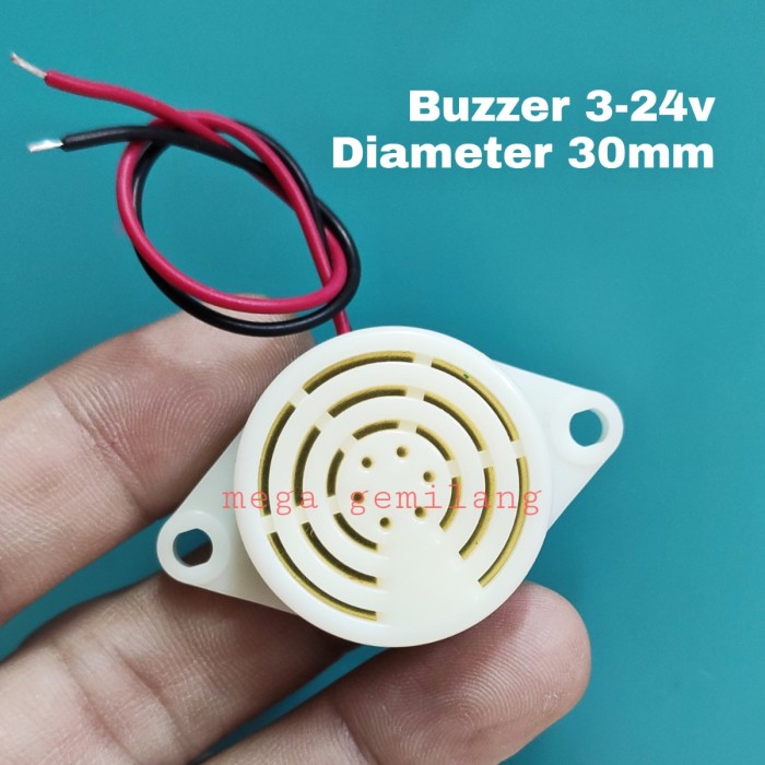 Picture of Best Quality SFM-27 3-24V Piezo Active Buzzer Alarm Continuous Tone