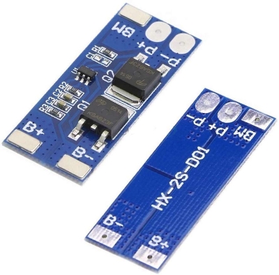 Picture of 20Pcs- HX-2S-D01 2S 8A BMS Battery Protection Board 2S 8A 7.4V 8.4V 18650 AA AAA Lipo Li-ion Lithium Battery BMS Chargers Protection Module Batteries Management System