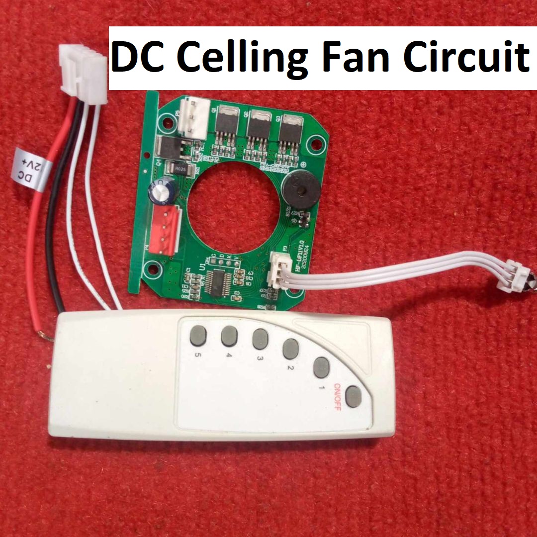 Picture of DC Remote Control DC Ceiling Fan Circuit Kit