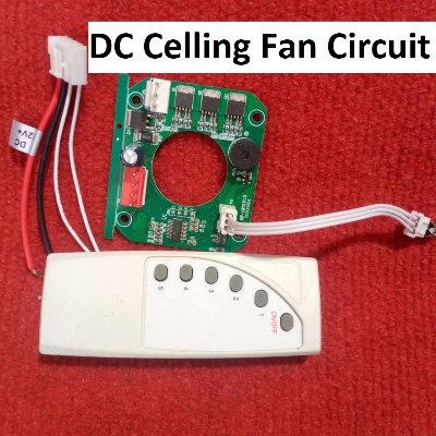 Picture of DC Remote Control DC Ceiling Fan Circuit Kit