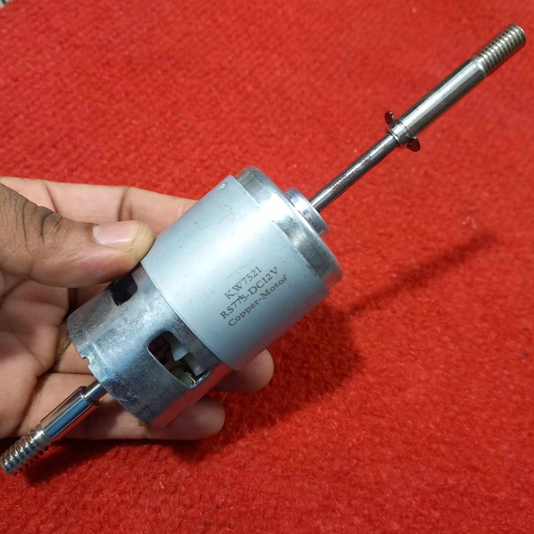 Picture of 775 Motor 10000RPM DC12V Long 80mm Shaft Big
