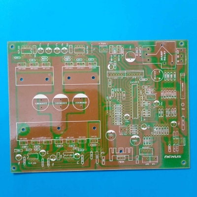 Picture of 12 Transistor DSPIC30F2010 Pure Sine Wave ORGINAL INDIAN GLASS Fiber Copper Clad Board DC 12V 24V 48V 96V 120V To 280V AC 600VA IPS Inverter Board Blank 450W Inverter Board For IPS Adapters