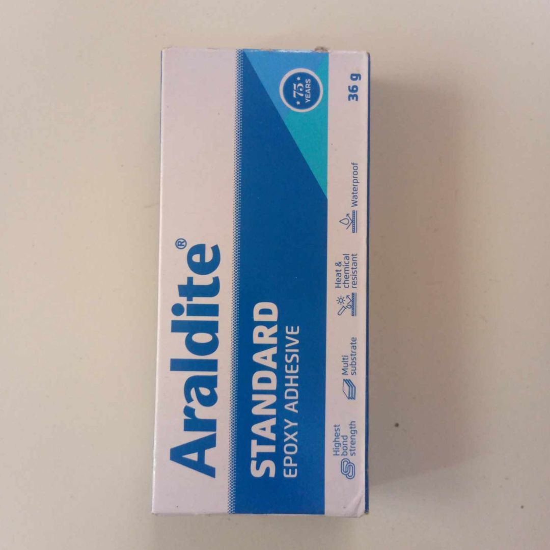 Picture of ORGINAL INDIAN 36gm Araldite Epoxy Standard Epoxy Adhesive 36gm Araldite Glue Cement Araldite Gum Use For Plastic Rubber Ceramic Wood Glass