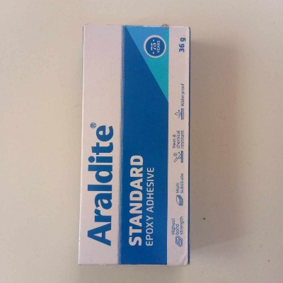 Picture of ORGINAL INDIAN 36gm Araldite Epoxy Standard Epoxy Adhesive 36gm Araldite Glue Cement Araldite Gum Use For Plastic Rubber Ceramic Wood Glass