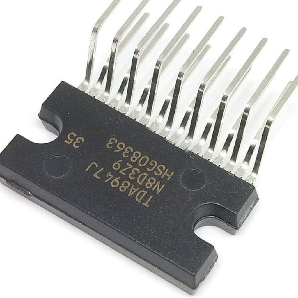 Picture of ORIGINAL TDA8947 IC TDA8947 Amplifier IC DIP 17 Pin 2 Channel Stereo Audio AMP 2x15W TDA8947 Audio Amplifier IC For 15W Speaker 2 Pin Leads TDA8947 Audio IC