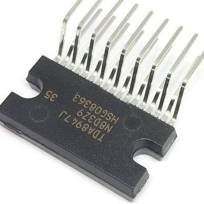 Picture of ORIGINAL TDA8947 IC TDA8947 Amplifier IC DIP 17 Pin 2 Channel Stereo Audio AMP 2x15W TDA8947 Audio Amplifier IC For 15W Speaker 2 Pin Leads TDA8947 Audio IC