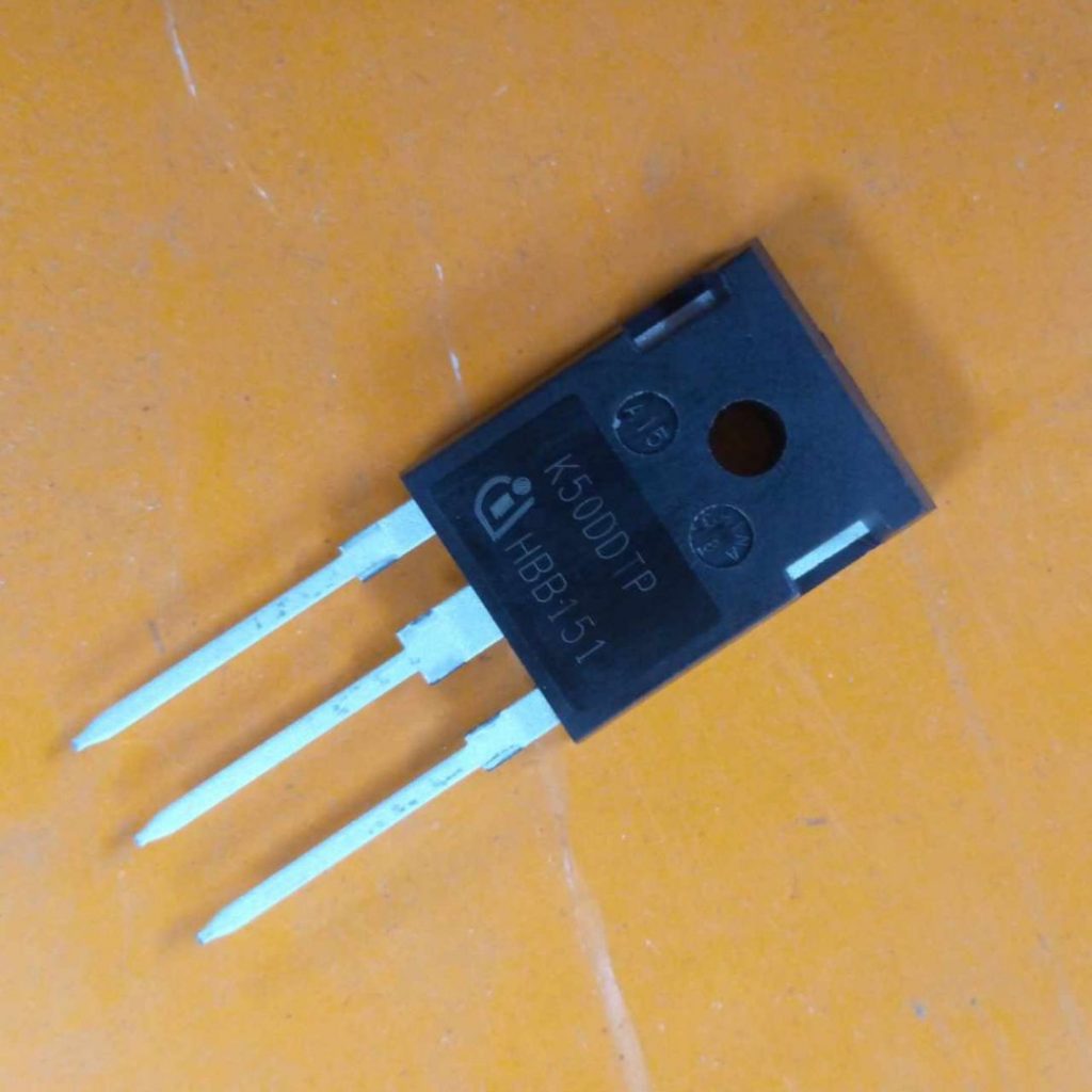 Picture of K50DDTP IC 50DDTP Transistor K50DDTP IGBT 50A 600V Transistor TO-247 Switching Power N-Channel Transistor 2 Pin Leads K50DDTP MOSFET