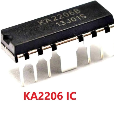 Picture of 2Pcs - KA2206 Amplifier IC KA2206B DIP12 Dual Audio Power Amplifier DIP-12 Audio Amplifier Speaker Power 2-Channel KA2206 Audio Power Amplifier Chip 12 Pin Leads KA2206 IC