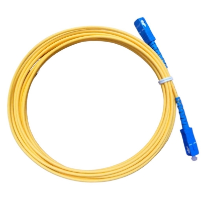 Picture of 5 Meter SC/UPC-SC/UPC-SM SX -3mm PVC 3.0mm Optical Fiber Cable Patch Cord Cables 3mm Optical Fiber Cables
