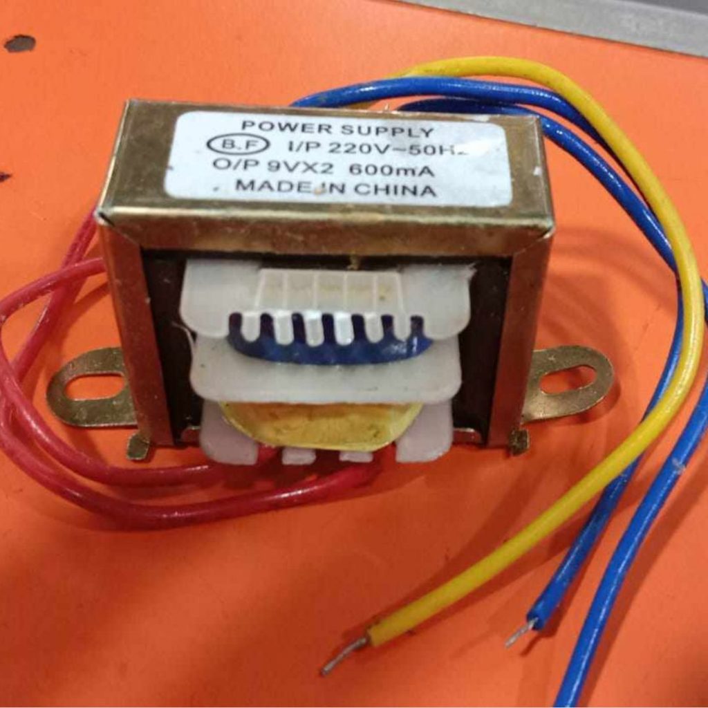 Picture of 9V 600mAh Transformer Power Supply 600mAh Transformer Charger Adapters 220V To 9V Transformers 9-0-9V 600mAh AC To DC Transformer 9 0 9V Step Down Transformers Adapders