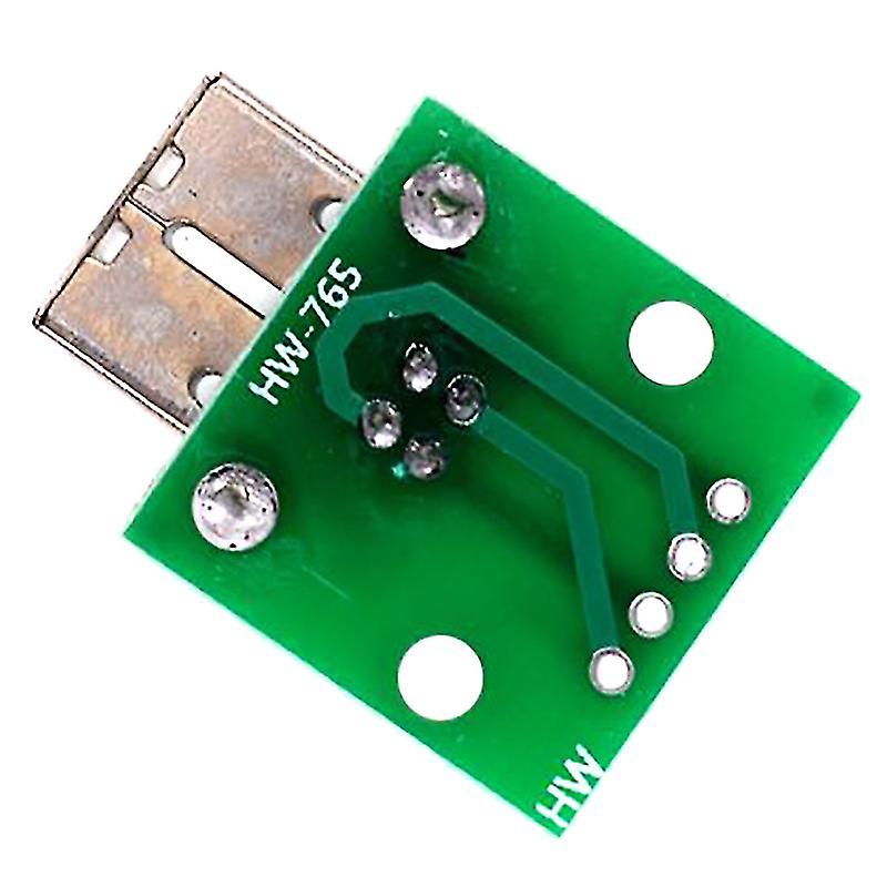 Picture of USB-B Breakout Board USB Type B Female Socket Breakout Board 2.54mm Pitch Adapters Connector USB-B To DIP 4 Pin USB B Test Board USB Mother Seat To DIP
