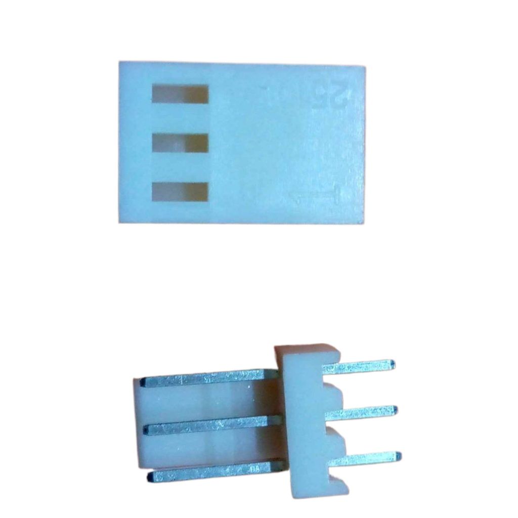 Picture of 3Pcs - 3 Pin Molex Cable Connectors Male Female Molex 2510 Male Female Connectors Adapters 2.54mm Pitch Male Female PCB Housing 3 Pin Connector