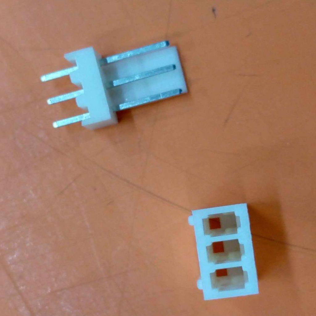 Picture of 3Pcs - 3 Pin Molex Cable Connectors Male Female Molex 2510 Male Female Connectors Adapters 2.54mm Pitch Male Female PCB Housing 3 Pin Connector