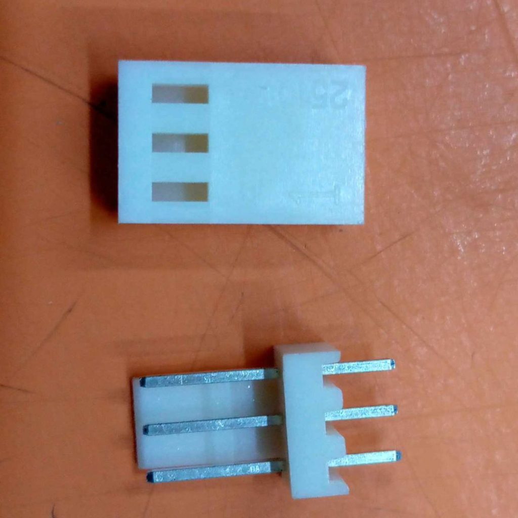 Picture of 3Pcs - 3 Pin Molex Cable Connectors Male Female Molex 2510 Male Female Connectors Adapters 2.54mm Pitch Male Female PCB Housing 3 Pin Connector