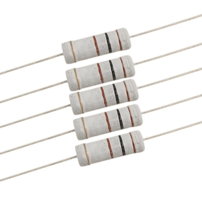 Picture of 10Pcs - 2W 150K Resistor Power Resistor 2W 150K Ohm Resistor Metal Film Resistor 2W 150K Resistor Metal Oxide Film Leads ±5% Tolerance 2 Pin Leads 150K 2W Resistor