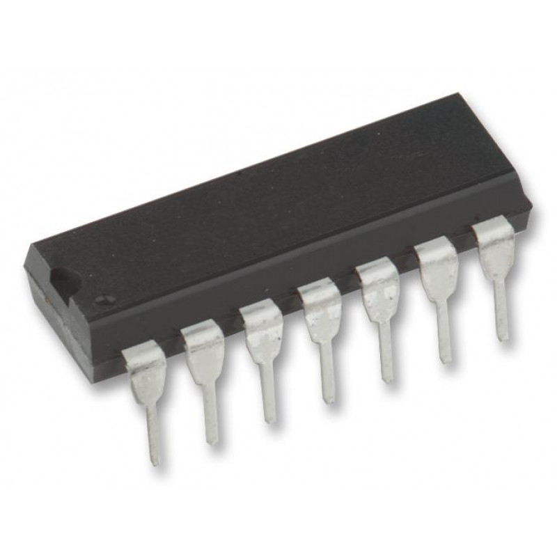 Picture of FAN7392 High Current Gate Drive 7392 IC DIP 14 Pin Leads Fan 7392 Chip FAN7392 High And Low-Side Gate-Drive IC DIP-14 Package
