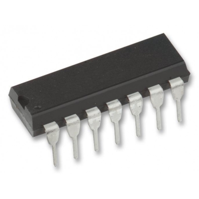 Picture of FAN7392 High Current Gate Drive 7392 IC DIP 14 Pin Leads Fan 7392 Chip FAN7392 High And Low-Side Gate-Drive IC DIP-14 Package