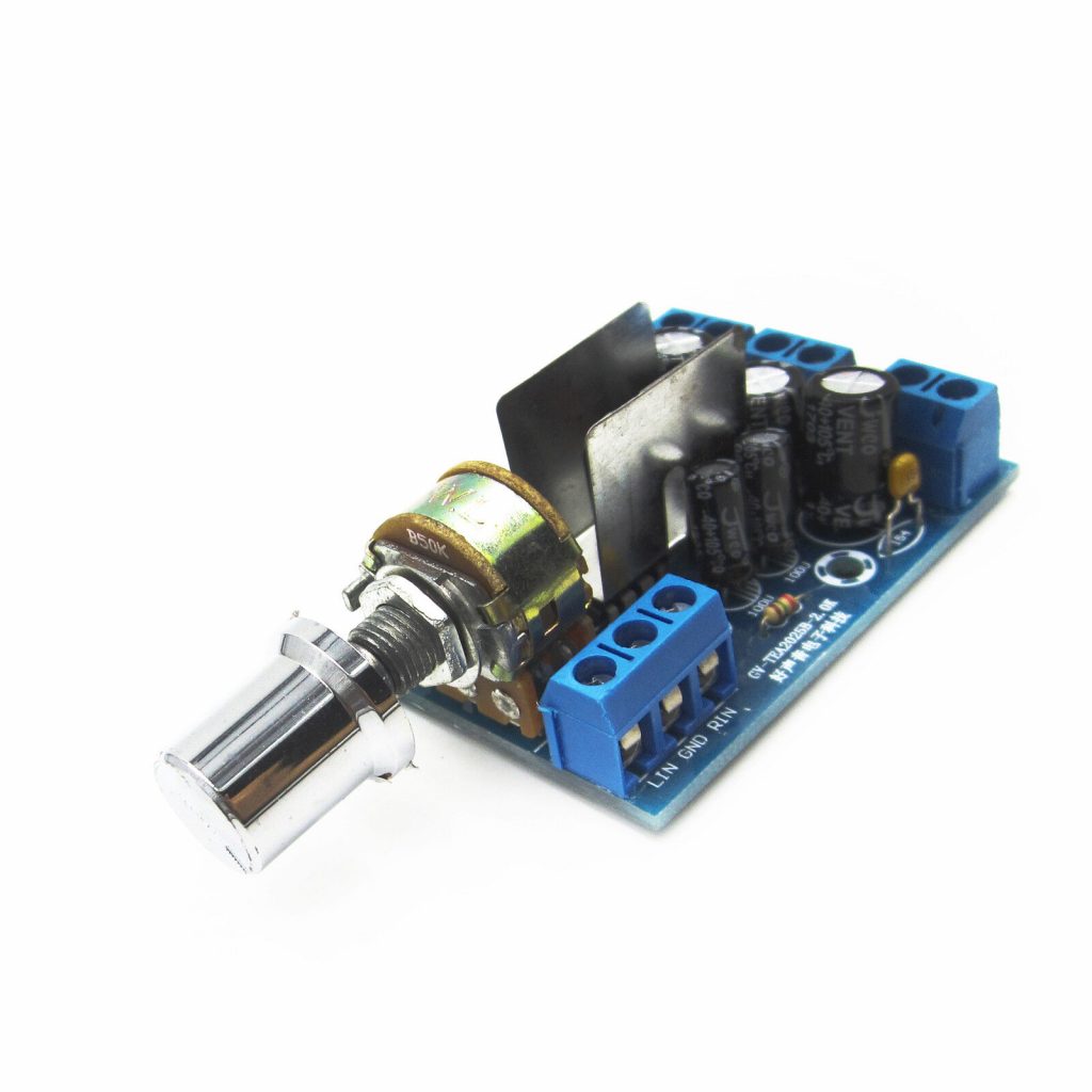 Picture of TEA2025B Double Sound Port Plate 2.0 Computer Speaker Port HiFi Mini Speaker Circuit Board 3W 3W 5-12V TEA2025 Amplifier Circuit Module Home Theaters TEA2025 Audio Amp Circuit