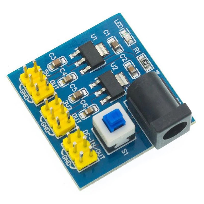 Picture of 12V 6V Power Module Multi Output Voltage Conversion 3.3V 5V 12V Power Module DC DC Voltage Conversion Module 12V To 3.3V 5V 12V Reduction Adapters