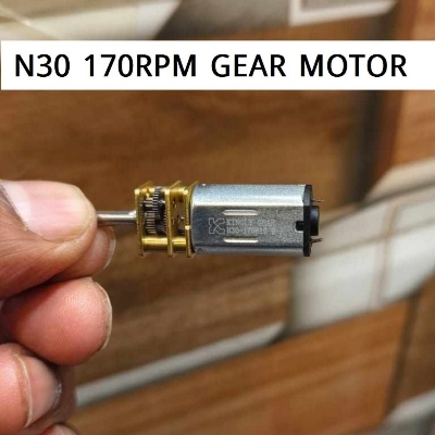 Picture of N30 170RPM GEAR MOTOR 3V N30 Motor Mini Micro Metal Gear Motor High Torque N30 Gear Motor 3V Gear Motor For Mini Drill Tools Sets DIY 170RPM Motor