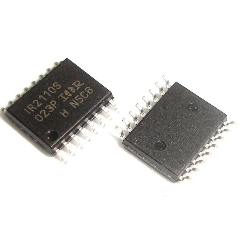 Picture of SMD IR2110S IC 2.5A 10V 20V High And Low Side Driver MOS Gate Driver IR2110S Voltage Rectifier 16 Pin Leads 2110 SMD IC