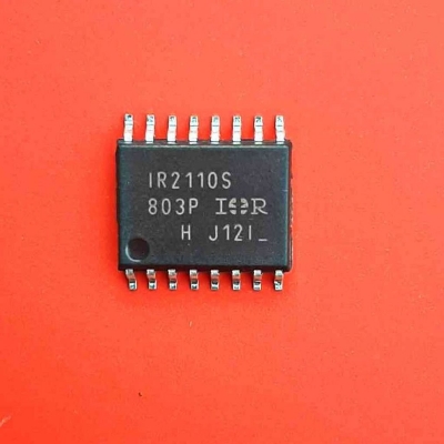 Picture of SMD IR2110S IC 2.5A 10V 20V High And Low Side Driver MOS Gate Driver IR2110S Voltage Rectifier 16 Pin Leads 2110 SMD IC