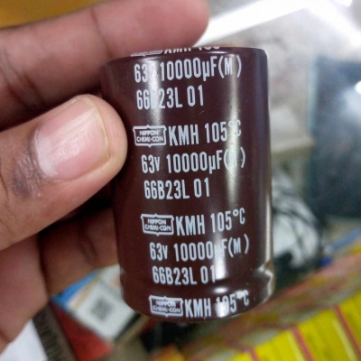 Picture of Better Quality 10000uF 63V Capacitor RADIAL Electrolytic Capacitor 10000uF Capacitor 63V 10000uF Capacitor Radial Polarized Aluminum Electrolytic Capacitors 2 Pin Leads For Welding Machine
