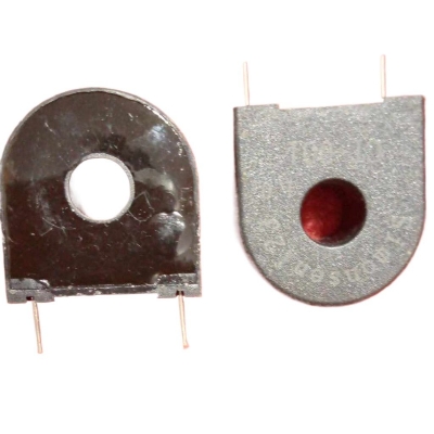 Picture of CT-001 Current Transformer PCB Mounting Coil CT AC Current Transformer CT 001 AUTO TRANSFORMER TOROIDAL Current Transformer Adapters 2 Pin Leads CT Coil