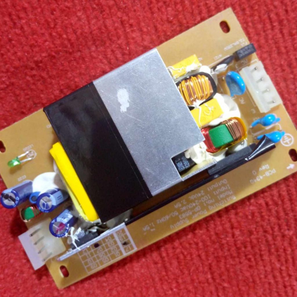 Picture of 24V Circuit SMPS OP-5583 Input 100-240VAC 1.5A Output 24VDC 2.5A DC Circuit Adapters Switching Power Supply PCB Type Open Frame SMPS Chargers Adapter