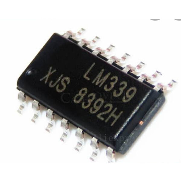 Picture of 2Pcs - SMD LM339 IC LM339P LM339N Operational Amplifiers IC Low Power Dual LM339 Operational Amplifiers SMD 8 Pin Leads Chip
