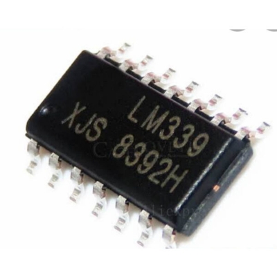 Picture of 2Pcs - SMD LM339 IC LM339P LM339N Operational Amplifiers IC Low Power Dual LM339 Operational Amplifiers SMD 8 Pin Leads Chip
