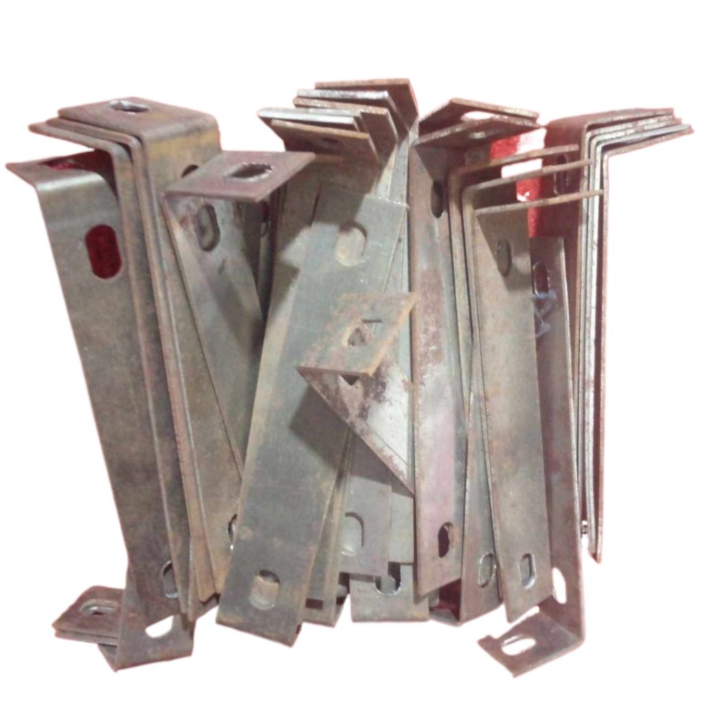 Picture of 1KG BANLA Metal Steel 5.25 Inch Lamination Bracket Transformer Clamp For Power Transformer EI Transformer 5.25 Inch Bracket Clamp For Transformer Adapters