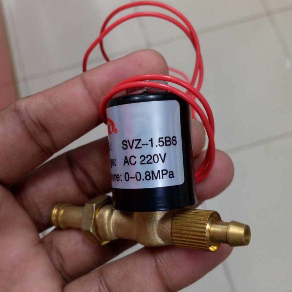 Picture of SVZ-1.5 Solenoid Valve Argon Arc Welding Machine AC 220V 2 Position 2 Way Solenoid Valve