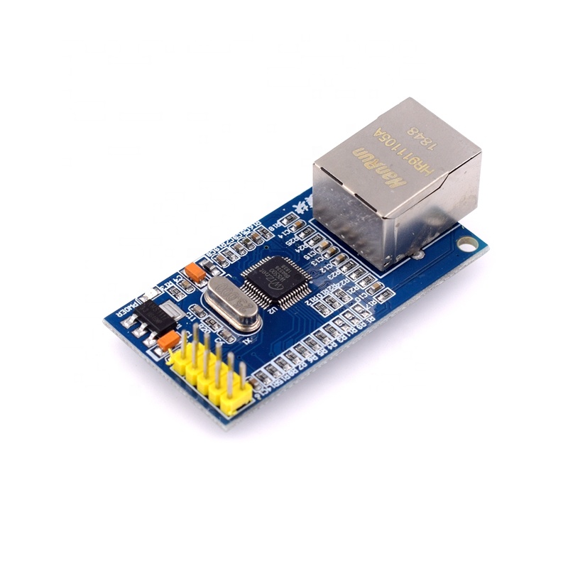 Picture of W5500 Module SPI To Ethernet W5500 Ethernet Network Module 3.3V 5V For Hardware Arduino TCP / IP / SPI Protocol STM32 Microcontroller Board Adapters