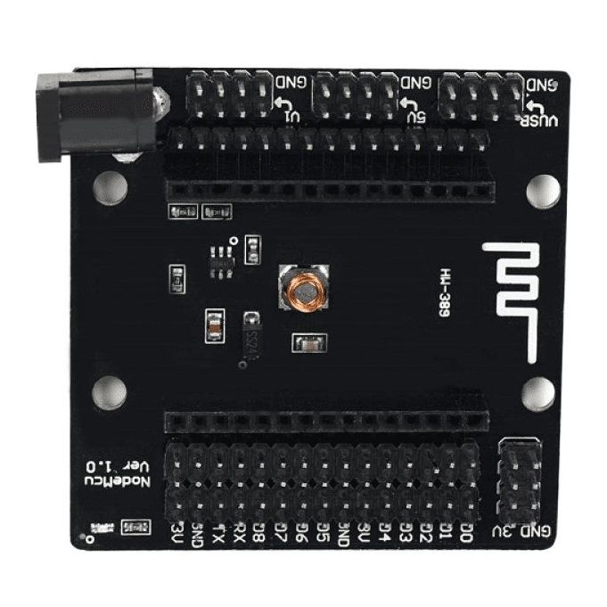 Picture of V3 Lua Breakout Development Boards HW-389 NodeMCU Module Breadboard Basics Tester Expansion Board For ESP8266 CH340G NodeMcu Wi-Fi Base Expansion Board NodeMCU Base I/O Expansion Board Adapters