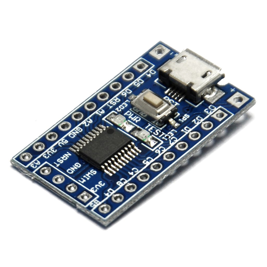 Picture of STM8S103F3P6 ARM STM8 Minimum System Development Board STM8S Development Board STM8S103F3P6 Module LED Indicator 5V 3.3V Micro USB Adapters